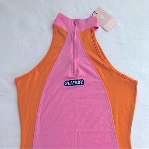 COPY - NWT Playboy x Missguided Colourblock Bodycon Dress